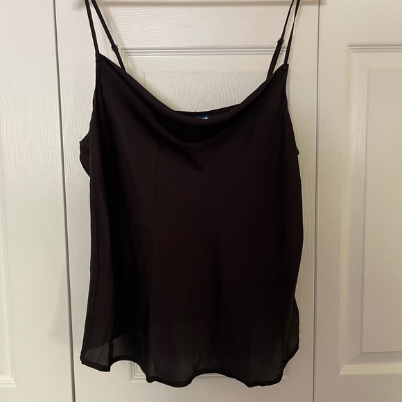 COWL-NECK SATIN CAMI TOP - Picture 2 of 6